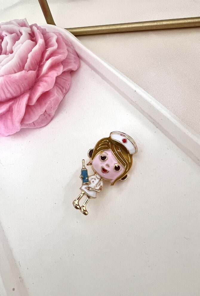 Mini Hemşire Broş