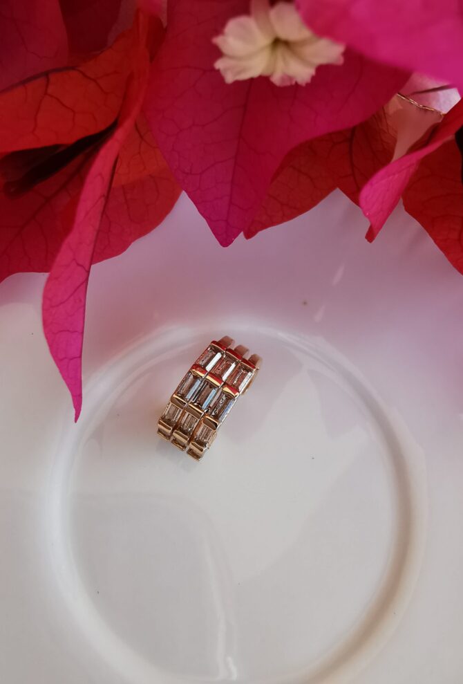 Mini Baget Kıkırdak Küpe - Görsel 2
