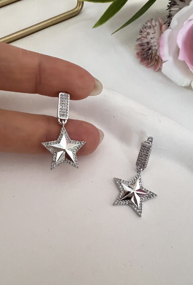 Special Star Gold Küpe - Görsel 2